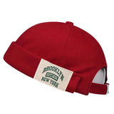 Unisex Melon Skin Cap – Vintage Hip Hop Style Beanie Hat for Street Fashion
