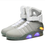 USB Rechargeable LED Light-Up Sneakers for Men & Women – Luminous Casual Shoes for All Seasons