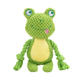Indestructible Squeaky Plush Dog Toys - Bite-Resistant Chew Toys for Small Dogs (7 Styles)