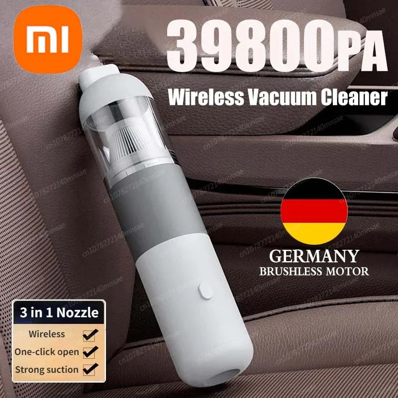 Aspiradora inalámbrica 3 en 1 para coche Xiaomi 39800PA, aspiradora portátil de mano, mini colector de polvo para el hogar y el coche