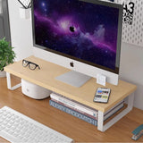 Adjustable Computer Monitor Stand – Ergonomic Desktop Riser for Office & Home Organization