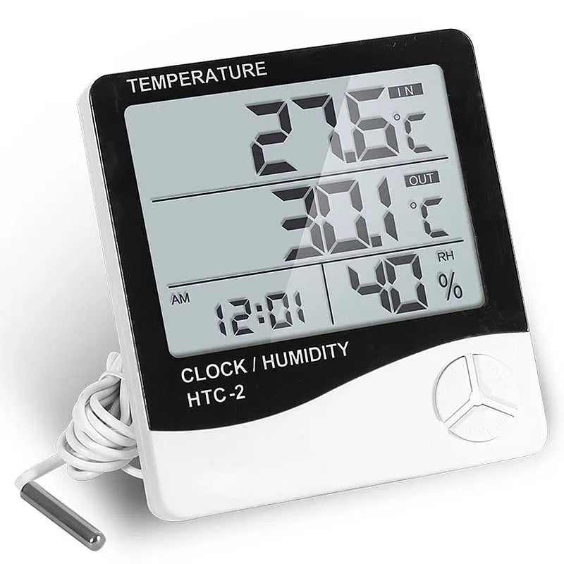 Termómetro digital multifuncional para uso doméstico: lecturas precisas de temperatura