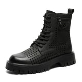 Men's British Style Desert Boots with Zip Closure – Comfortable, Stylish, and Durable Footwear