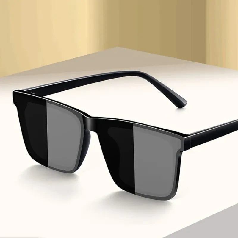 2023 New Anti-UV Driving Sunglasses – Stylish Concave Shape Long Frame for Men & Women