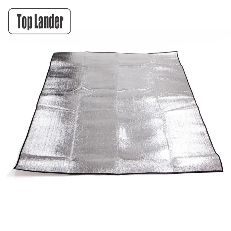Waterproof Foldable Camping Mat with Built-In Pump & Insulated Foam Layer