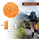 Compact Self-Inflating Camping Mattress with Built-In Pump