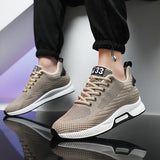Men’s Height-Increasing Mesh Casual Shoes – Lightweight Lace-Up Sneakers for Everyday Comfort