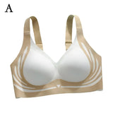 Wireless Push-Up Bra with Soft Support and Anti-Sagging Lift