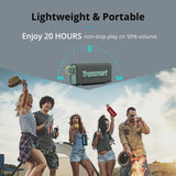 Portable Bluetooth Speaker with IPX7 Waterproof, 20H Playtime & True Wireless Stereo