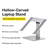 Foldable Aluminum Laptop Stand with Adjustable Height