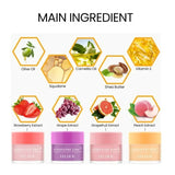Colorful Overnight Lip Mask - Hydrating & Anti-Aging Lip Treatment (20g, 4 Colors)