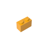 Small Self-Locking Building Bricks – 1x2 DIY Blocks in 62 Colors