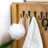 30 ganchos de aleación con tornillos: perchas de pared para abrigos, toallas y bolsos para cocina y baño
