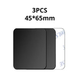 Kit de placa de metal de repuesto universal con soporte magnético para teléfono móvil con adhesivo para Xiaomi