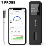 Wireless Bluetooth Meat Thermometer - Waterproof Smart Probes for Grilling & BBQ