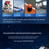 Rechargeable Electric Bike Pump with Digital Pressure Gauge