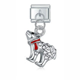 Stylish Stainless Steel Animal-Themed Link Bracelet for Women - Classic Fashion Accessory