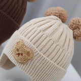 Soft Acrylic Winter Baby Hat for Ages 6 Months to 3 Years