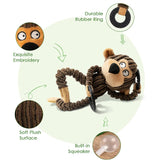 Squeaky Plush Dog Toys – Interactive Chew Toys for Puppies & Small Dogs