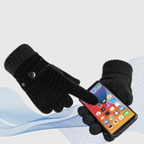Men’s Winter Windproof Touchscreen Gloves – Cold-Weather Cycling & Motorcycle Riding