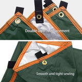 Lona impermeable para acampar: toldo ultraligero para exteriores y carpa para playa, jardín y senderismo 