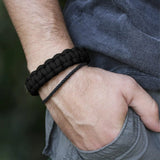 Tactical Paracord Survival Bracelet – 7-Strand 4mm Emergency Rope for Outdoor Adventures