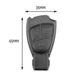 Car Remote Key Shell – 3-Button Replacement Case for Mercedes Benz W203 W211 W204