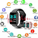 Smart Watch with Heart Rate Monitor, Blood Pressure Tracking & Fitness Features