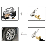 Universal Portable Tire Inflator with Barb Connector for Car Air Compressor Hose Repair