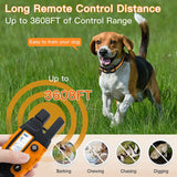 Electric Dog Training Collar – Remote Control, Waterproof, Shock & Vibration for Small to Large Dogs