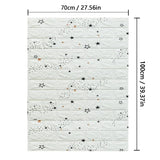 3D Peel and Stick Wall Panels – Waterproof Self-Adhesive Foam Wallpaper for Home Decor