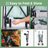 Lightweight Folding Pet Stroller – Travel in Comfort & Style