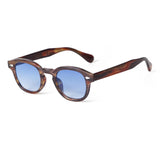 Vintage Shell Round Sunglasses – Retro Fashion Shades for Men & Women (UV400 Protection)