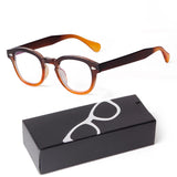 Gafas de sol redondas pequeñas con degradado azul de moda: gafas de sol cuadradas de diseño vintage con diseño de tortuga para hombres y mujeres