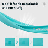 Men’s UV Protection Ice Silk Arm Sleeves – Non-Slip, Breathable Summer Sports Gear