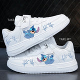 Kids' Stitch Basketball Sneakers - Waterproof Casual Sports Shoes for Boys & Girls