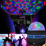 Starry Sky Projector Lamp – Rotating Galaxy Night Light with Moon & Stars for Kids & Adults