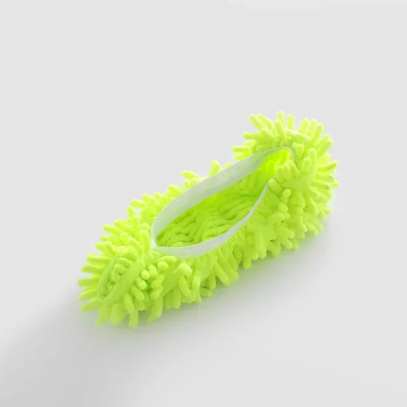 Microfiber Cleaning Slippers - Stretchable Floor Dusting Shoes for Effortless Mopping
