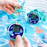 Sanrio Keychain Pendant Cartoon Anime Kuromi Cinnamoroll Ins Kawaii Decompression Game Console Puzzle Backpack Pendant Gifts