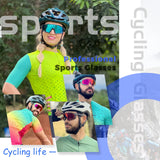 🚴‍♂️ Gafas de ciclismo KAPVOE: las mejores gafas deportivas con protección UV400 para MTB, running y aventuras al aire libre