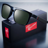 Gafas de sol polarizadas cuadradas vintage: gafas retro con protección UV400 para hombres y mujeres