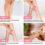 2024 Painless Mini Epilator – Portable Waterproof Hair Remover for Face & Body