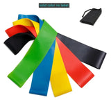 TPE Resistance Bands Set – 5-Level Strength Training Bands for Yoga, Gym & Home Workouts
