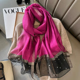 Women's Fashion Scarf and Shawl – Lightweight Polyester Wrap for All Seasons