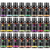 10ml Pure Essential Oils – Lavender, Jasmine, Eucalyptus, Vanilla & More – Aromatherapy Oils for Diffusers, Skincare & Relaxation