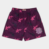 Men’s Floral Mesh Gym Shorts – Lightweight Summer Athletic Shorts for Sports, Beach & Casual Wear