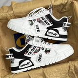 Men’s Canvas Sneakers – Casual Lace-Up Shoes for Spring & Autumn Walking or Running