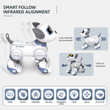 Smart Programmable Robot Dog with Voice Control – Interactive STEM Toy for Kids