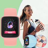Multifunctional Smart Watch with Heart Rate Monitor, Sleep Tracker & Fitness Features