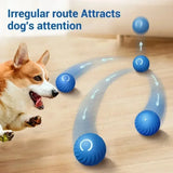 Self-Moving Smart Ball for Dogs – USB Rechargeable Interactive Toy with Obstacle Avoidance